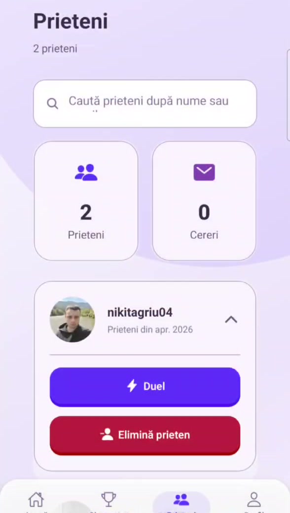 Challenge a friend to a duel